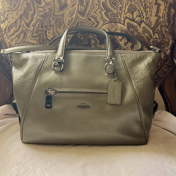 Coach Olive Green Satchel - Picture 9 of 10